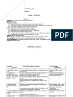 Proiect de Lectie. Israel Clasa A VII