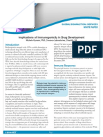Implications of Immunogenicity in Drug Development