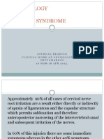 The Etiology OF Cervical Syndrome