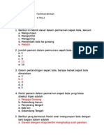 Soal Soal Penjas Kelas X SMA