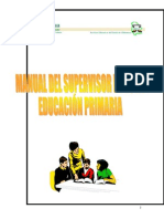 Manual Del Supervisor de Zona de Educación Prima