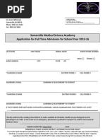 Medical Science Academy Application-15-16