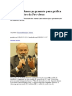 Vaccari Ordenou Pagamento Para Gráfica Lavar Dinheiro Da Petrobras