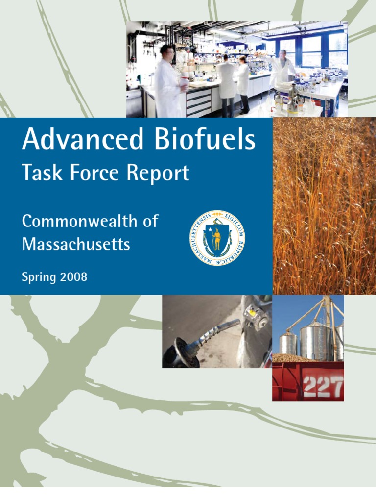 Massachusetts Advanced Biofuels Report | PDF | Biofuel | Biodiesel