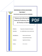 Proyecto: Venta Por Internet