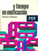 Costo y Tiempo en Edificacion - Carlos Suarez Salazar. Edit LIMUSA. 2002