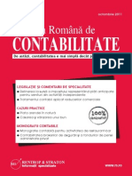 Revista Romana de Contabilitate - Oct. 2011 (Rrc001)