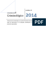 Proyecto Criminologico