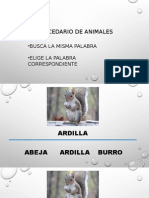 Abecedario Animales