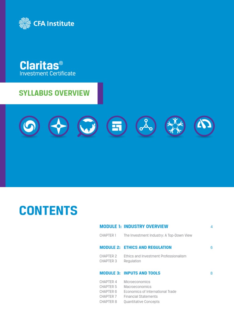 Cfa Syallbus | PDF