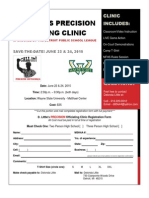 2015 D. Little's Precision Officiating Clinic Flyer