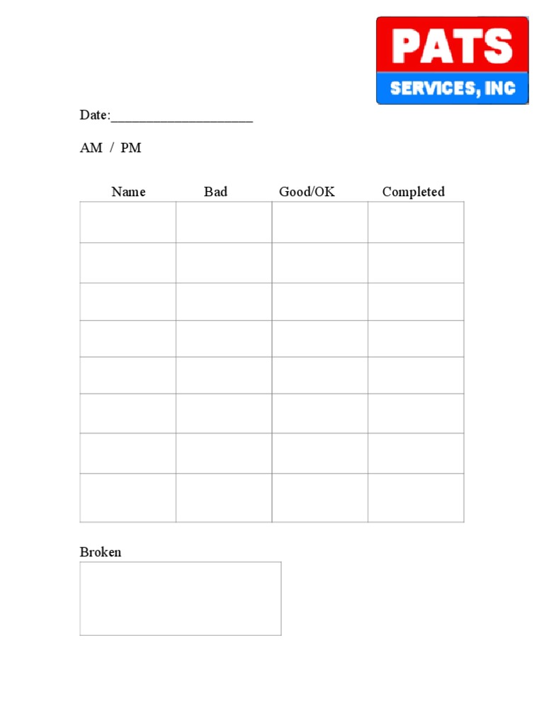 Manager Checklist | PDF