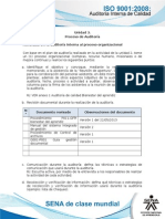 Actividad de Aprendizaje Unidad 3 - de La Auditoria Interna Al Proceso Organizacional Resuelto