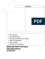 Eeu 205 Unit (Thunderstorm Worksheet)