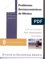 Problemas Socioeconomicos de Mexico Area v-Derecho Economico