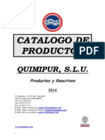 Catalogo Productos Quimicos