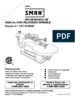 41212195 Sierra Caladora de Banco Craftsman