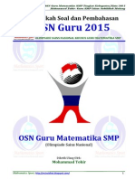 Pembahasan Soal OSN Guru Matematika SMP 2015 (m2suidhat.blogspot.com)