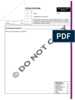 Date: Time: Admitting Consultant:: PILOT Version 3 Surgical and Trauma Clerking Proforma