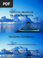 Factores Abióticos Climatologicos