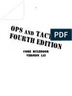 Ops and Tactics 4e Edition 1.13