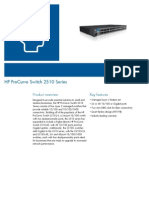 HP ProCurve Switch 2510 Series