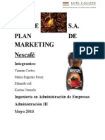 Plan de Marketing Nescafe