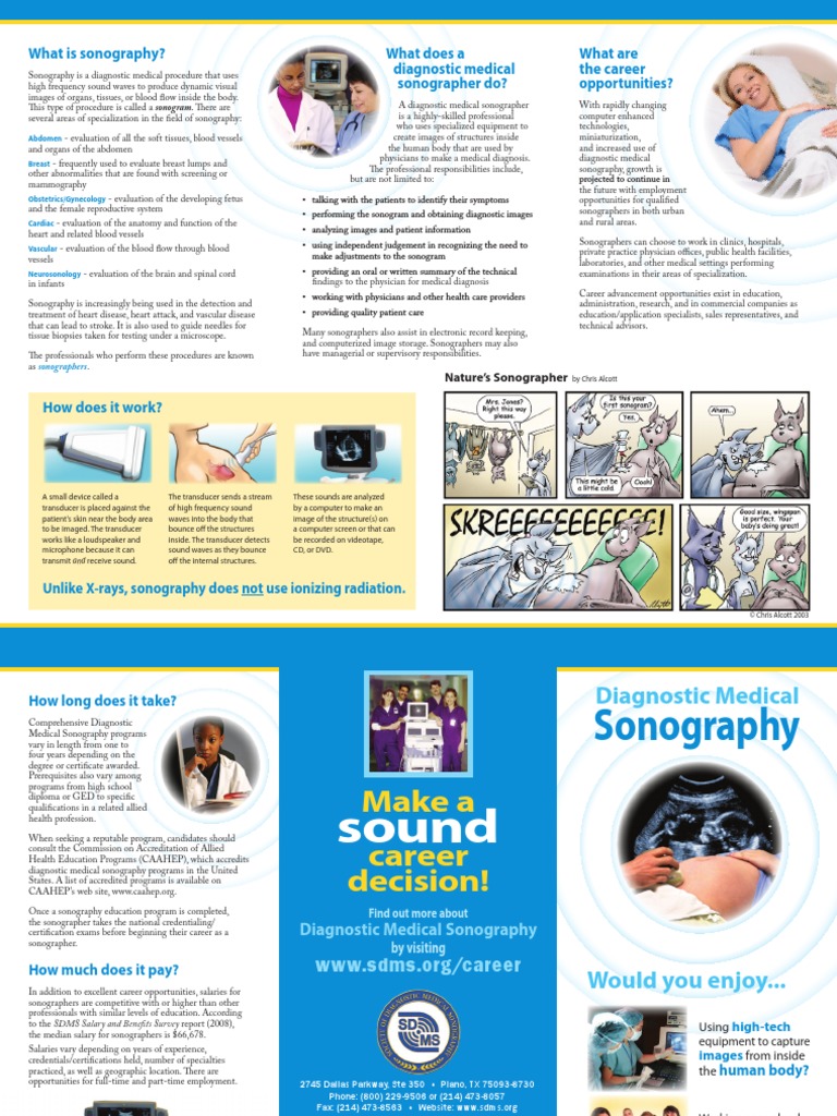 What Is Sonography? What Does A Diagnostic Medical Sonographer Do? What