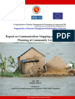 Report - Communication Mapping and Planning at Community Level