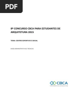 8 Concurso Cbca Bases Administrativas e Tecnicas