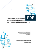 Lengua y Literatura