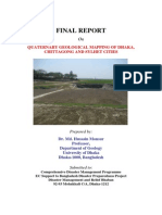 Study Report - Quaternary Geological Mapping of Dhaka, Chtagong and Sylhet Cities