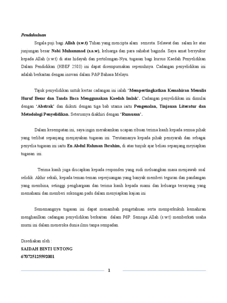 Kajian Tindakan Penulisan Bm Th 6 2014 Pdf