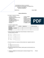 DISCUSION DE PRICIPIOS BASICOS Y TABLA PERIDICA C.I 2015 Puntos Agregados