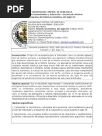 Programa de Historia Económica del Siglo XX