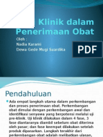 Uji Klinik Dalam Peresepan Obat