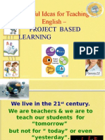 Helpful Ideas For Teaching English - : Project Based Learning