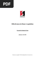 Download Effectiveness in Donor Acquisition1 by Douglas Shaw And Associates SN26202875 doc pdf