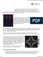 Dendritic Solidification