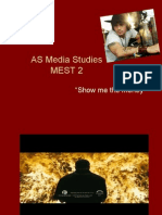 AS Media Studies Mest 2: "Show Me The Money"