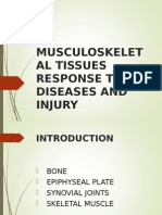 Musculoskeletal Tissues Response to Diseases and Injury