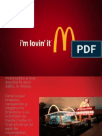 Persuasiunea in Campaniile McDonalds