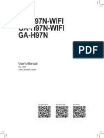 GA-Z97N-WIFI GA-H97N-WIFI GA-H97N: User's Manual