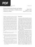 Download Financial Statement Frauds and Auditor Sanctions An Analysis of Enforcement Actions in China by Ichbinleo SN2620442 doc pdf
