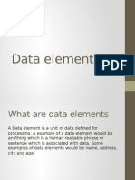 Data Elements