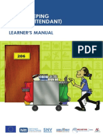 Housekeeping Learner Manual English