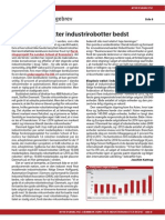 Danmark Udnytter Industrirobotter Bedst