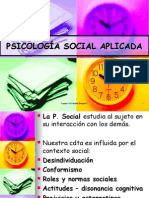 Psicologia Social Aplicada