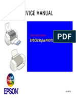 Epson Stylus Photo 870-1270 Service Manual