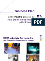 Business Plan: CRMT Industrial Services, Inc